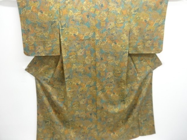 JAPANESE KIMONO / KOMON / CLASSICAL FLOWER PATTERN